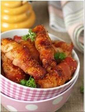 Куриная грудка в беконе: просто, быстро и вкусно