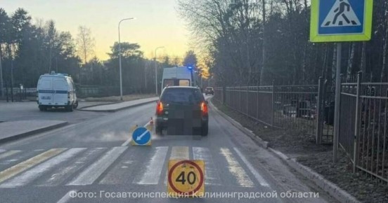 В Светлогорске около кладбища на зебре сбили 78-летнюю пенсионерку