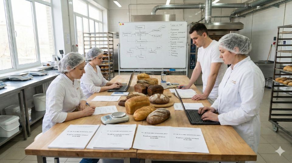 Пошаговое руководство по разработке ТУ на хлеб и хлебобулочные изделия