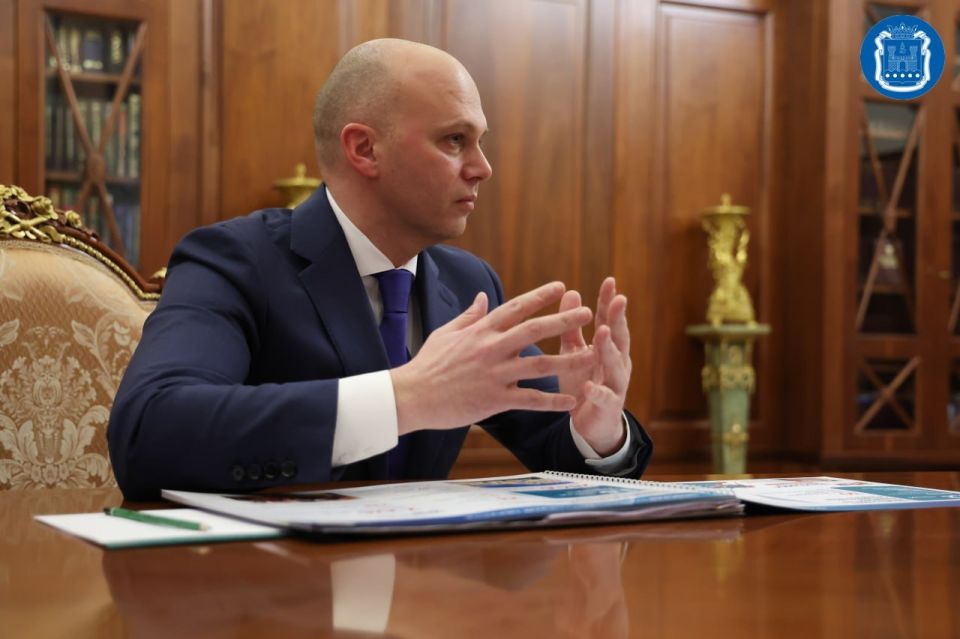 Алексей Беспрозванных доложил Владимиру Путину о состоянии экономики Калининградской области