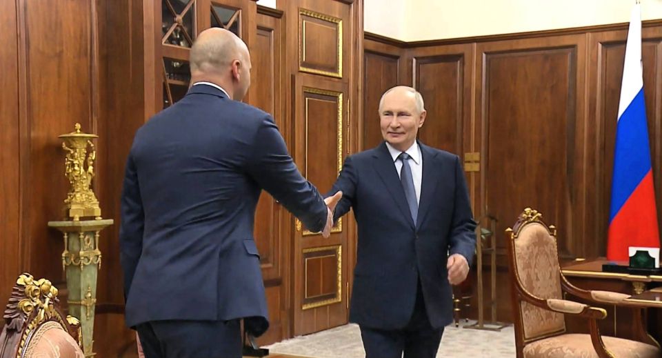 Алексей Беспрозванных: Встретился с Президентом России Владимиром Путиным