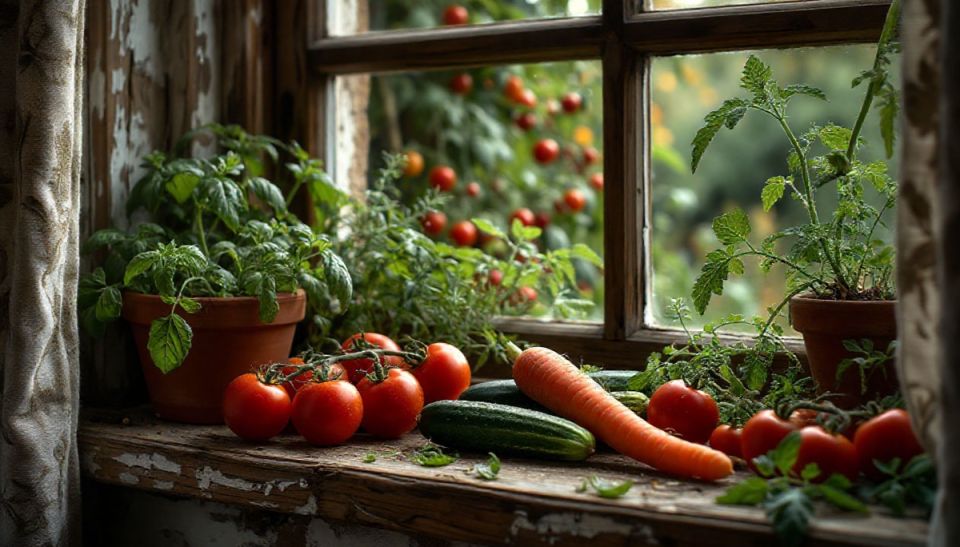 Огород на подоконнике: как противостоять зиме и вырастить свежие овощи