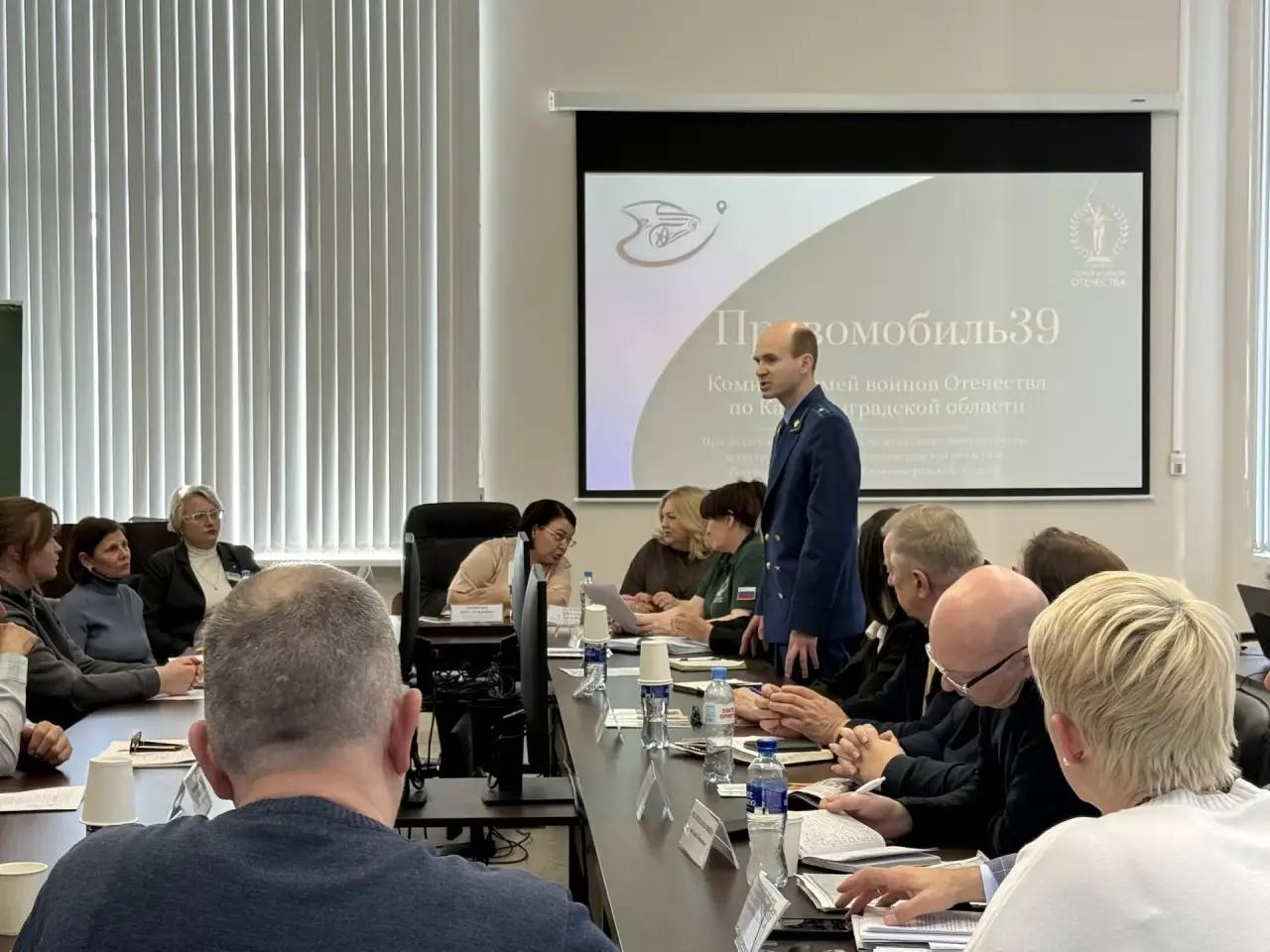 Прокурор Гвардейского района Сергей Марин принял участие в проведении личного приема участников специальной военной операции