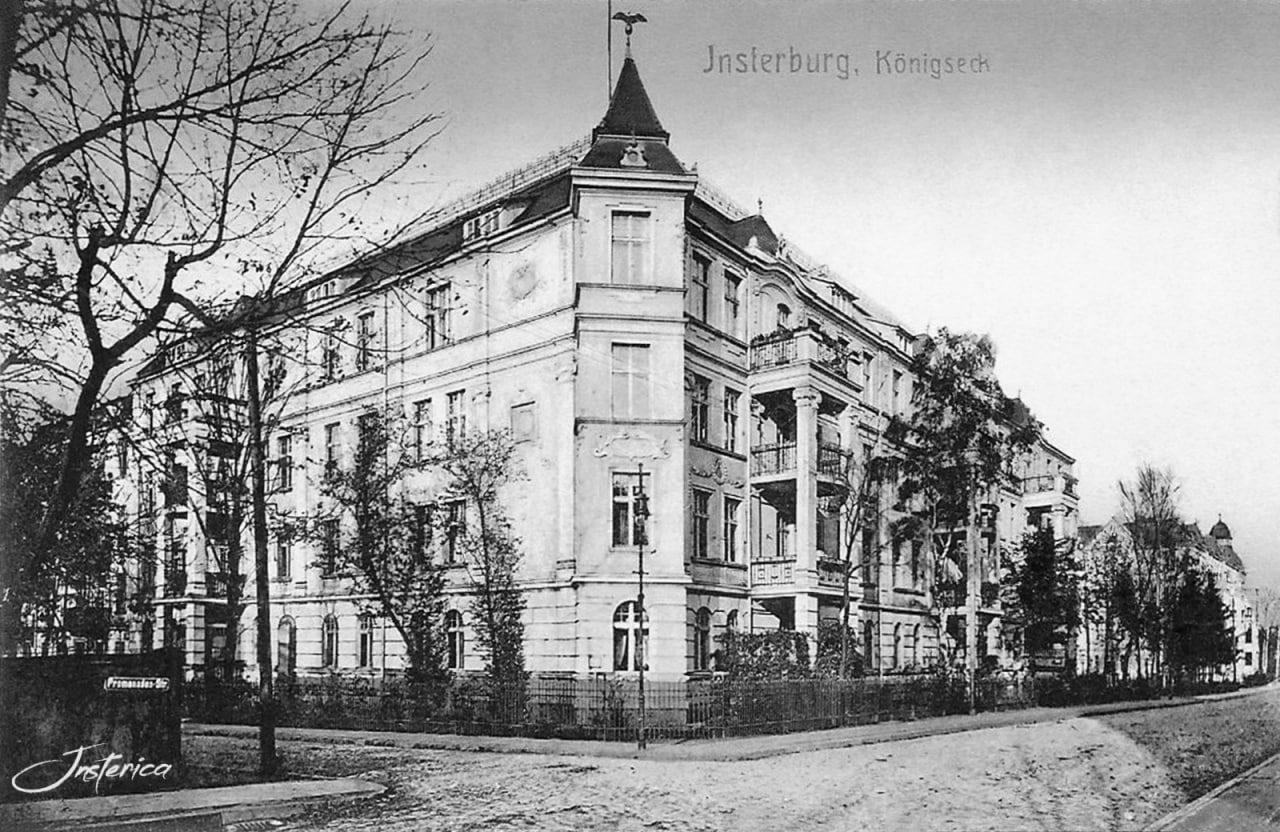 В Черняховске на историческом доме по чертежам и открыткам восстановят шпиль В Черняховске на историческом доме по чертежам и открыткам восстановят шпиль