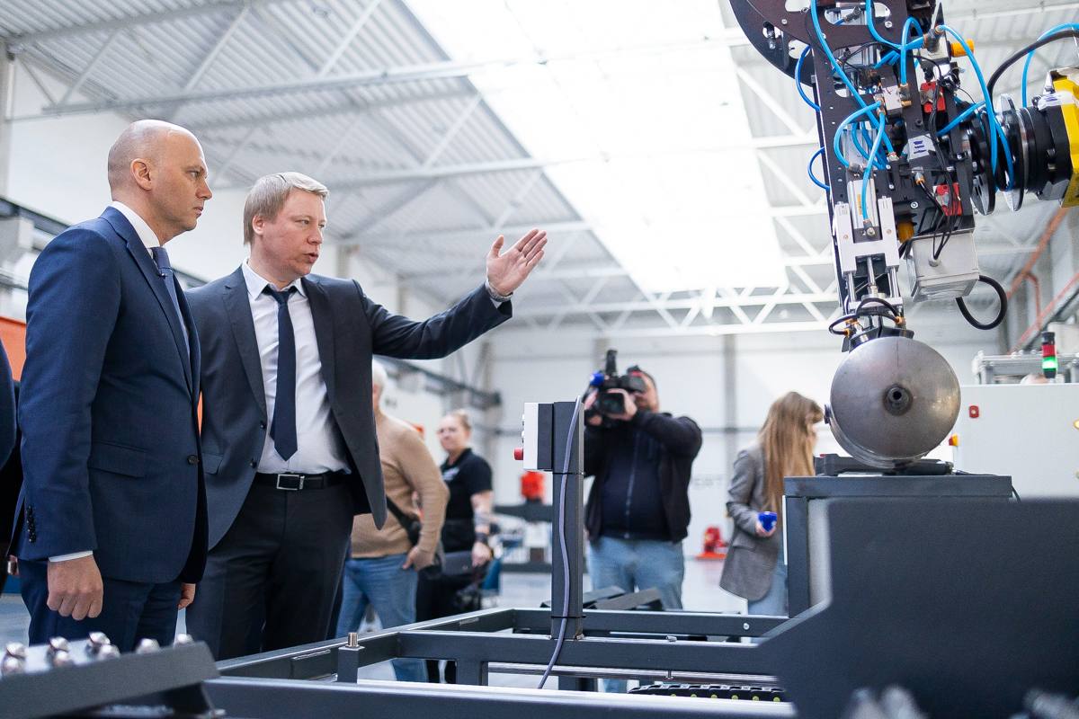 Алексей Беспрозванных: В индустриальном парке «Храброво» начал работу новый завод «Вэлд Эксперт» Алексей Беспрозванных: В индустриальном парке «Храброво» начал работу новый завод «Вэлд Эксперт»