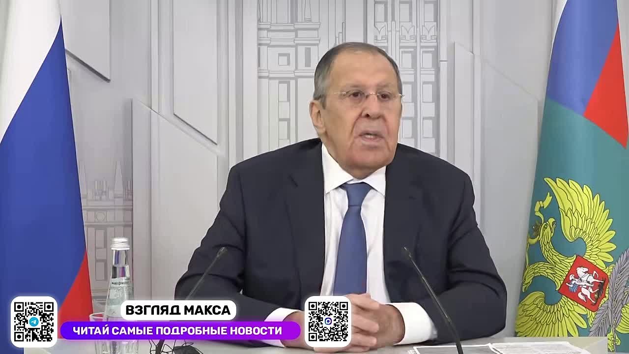 Министр иностранных дел России Сергей Лавров дал большое интервью французскому France Televisions
