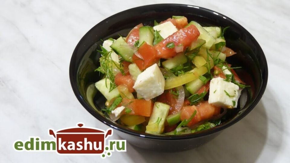 Нежный салат из овощей, который покорит все сердца