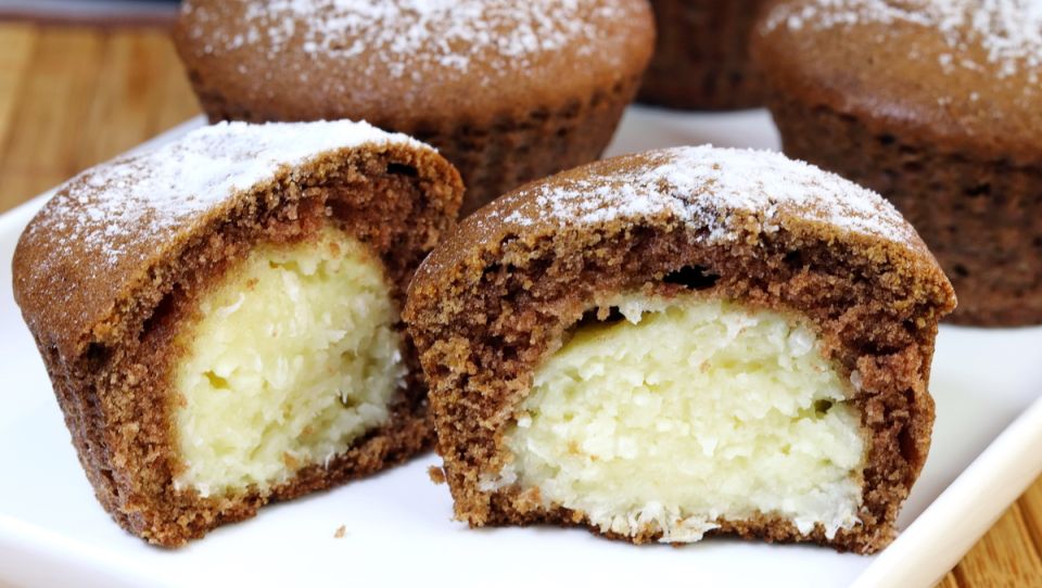 Шоколадные кексы с творожной начинкой: как испечь идеальный десерт дома