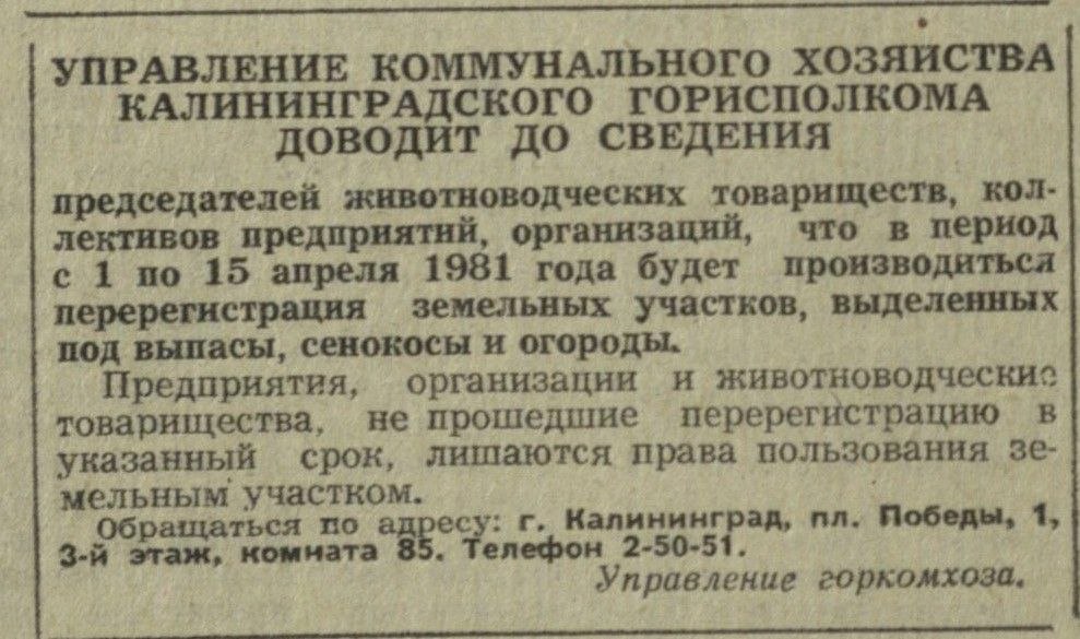 30 марта в жизни Калининграда 30 марта в жизни Калининграда