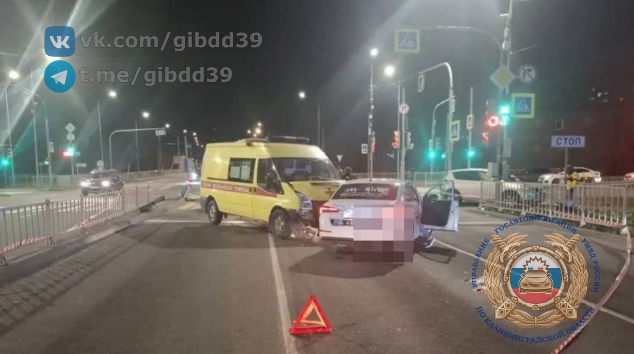 В Калининграде 30-летний подставился под ехавшую на вызов скорую помощь В Калининграде 30-летний подставился под ехавшую на вызов скорую помощь