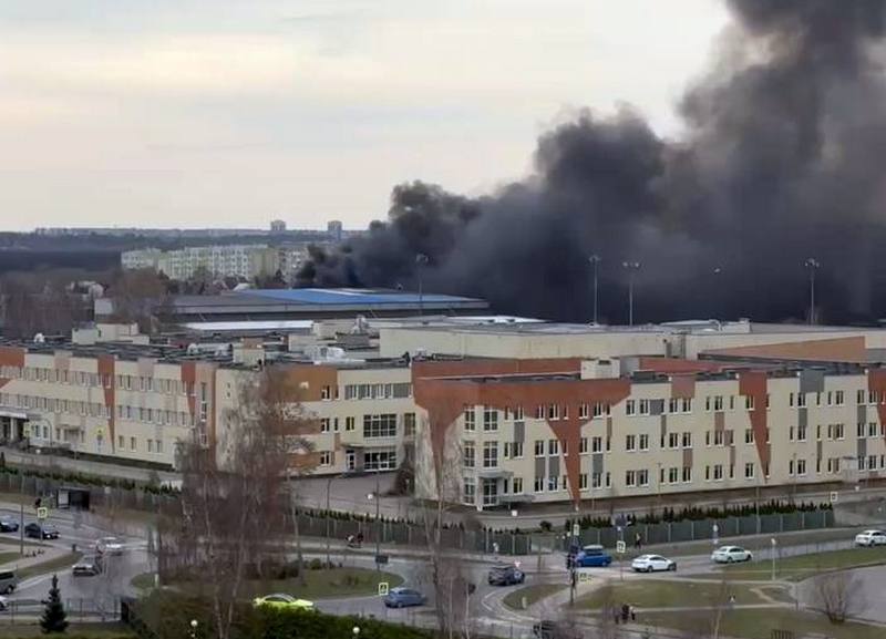 Названо количество пострадавших при пожаре в ТЦ «Гиант»