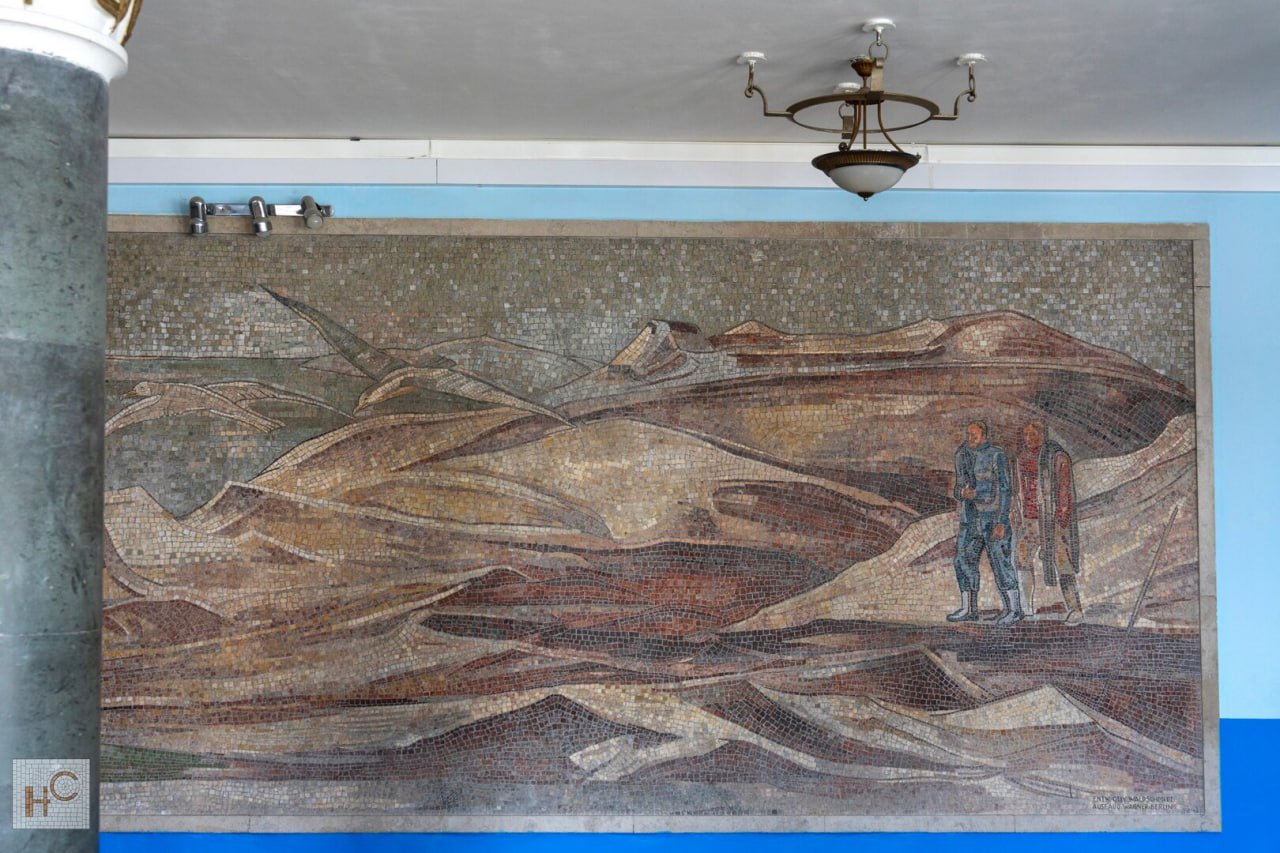 Мозаика с Куршской косой обнаружилась в исправительной колонии