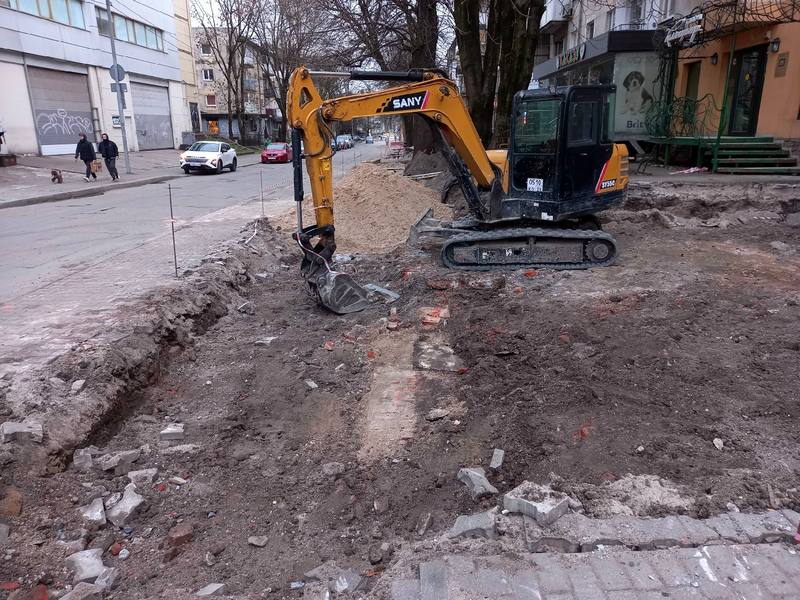 Ремонт улицы в Калининграде привёл к всплытию Кёнигсберга Ремонт улицы в Калининграде привёл к всплытию Кёнигсберга