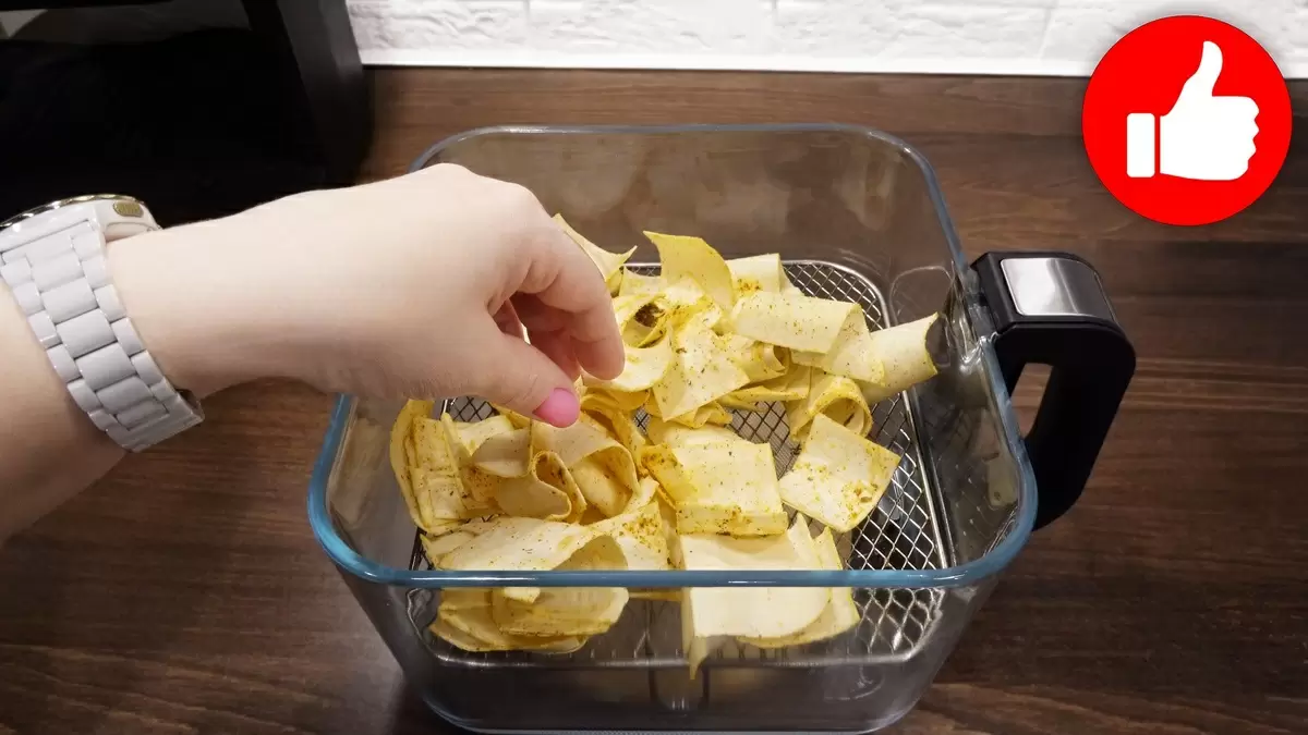 Чипсы из лаваша в аэрогриле: просто и вкусно!