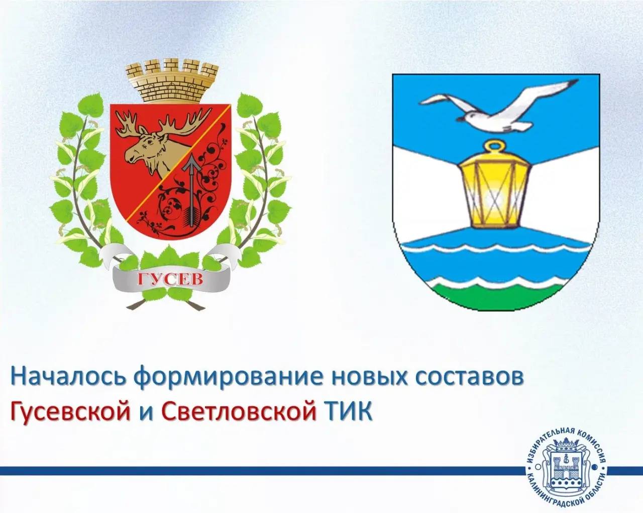 Избирком принял решение приступить к формированию Гусевской и Светловской территориальных избирательных комиссий