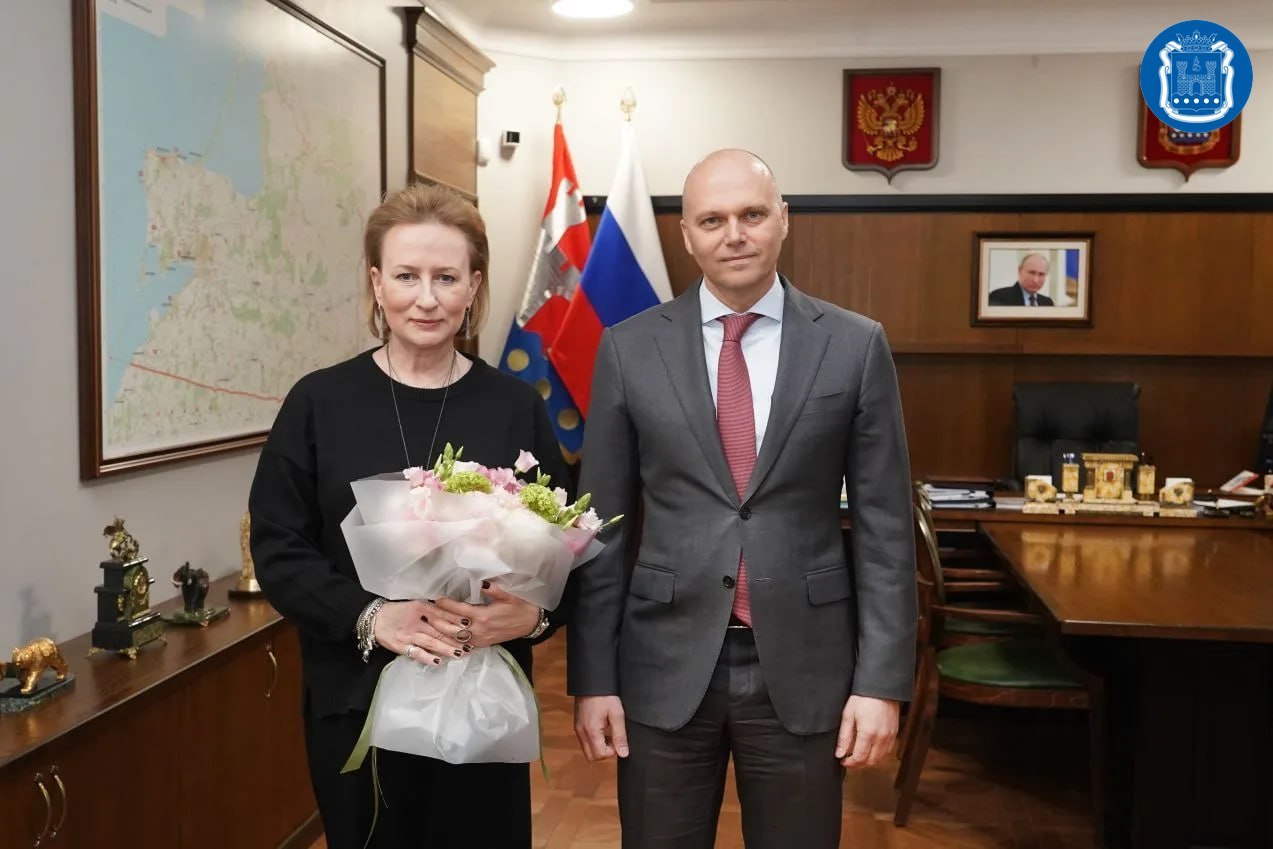 Губернатор Алексей Беспрозванных встретился с генеральным директором Третьяковской галереи Ольгой Галактионовой