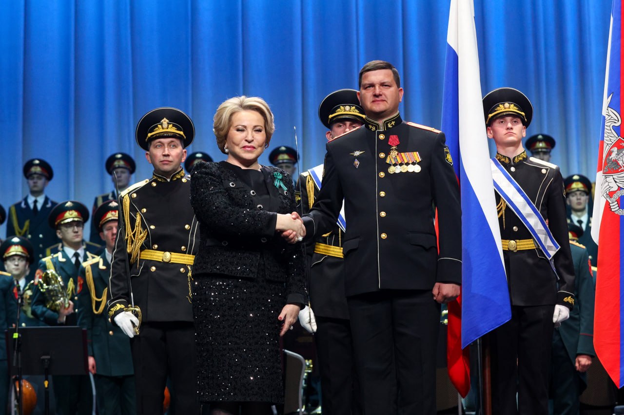 Председатель Совета Федерации Валентина Матвиенко в Калининградской области вручила государственные награды военнослужащим — участникам СВО Председатель Совета Федерации Валентина Матвиенко в Калининградской области вручила государственные награды военнослужащим — участникам СВО