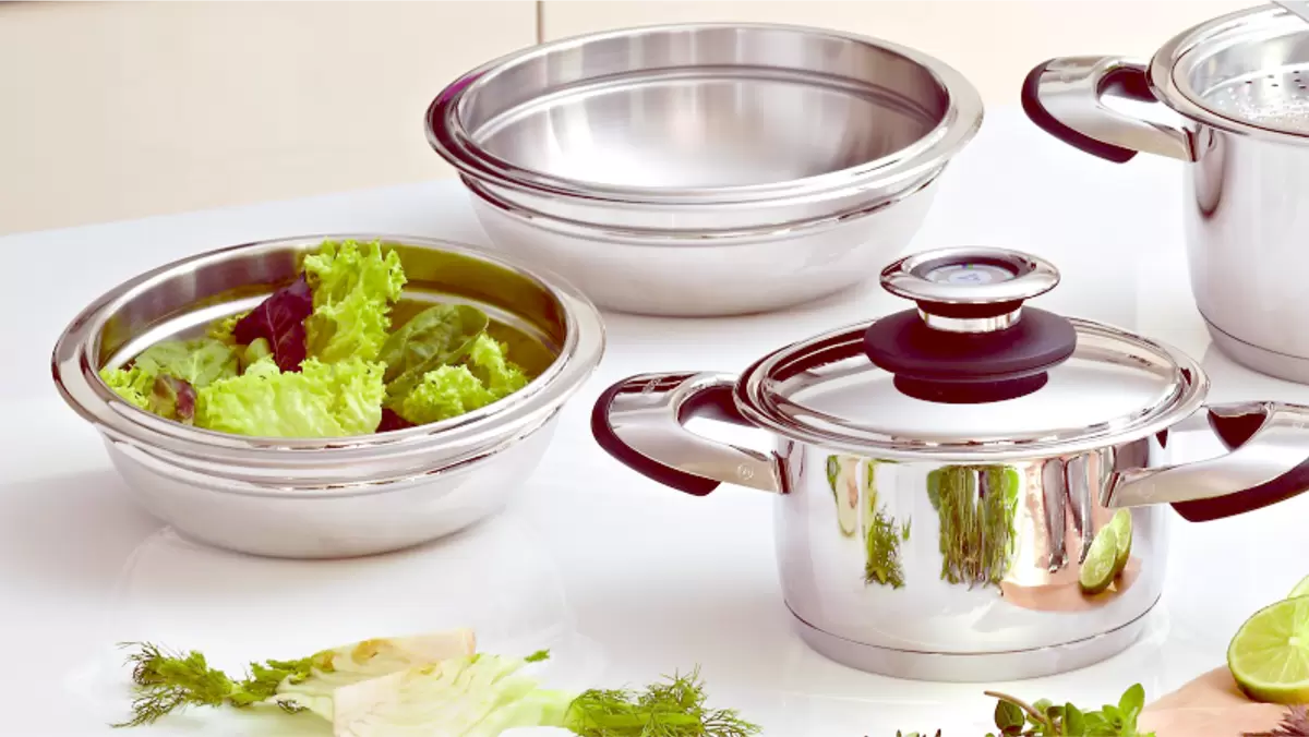 Секреты ухода за посудой из хромоникелевой стали