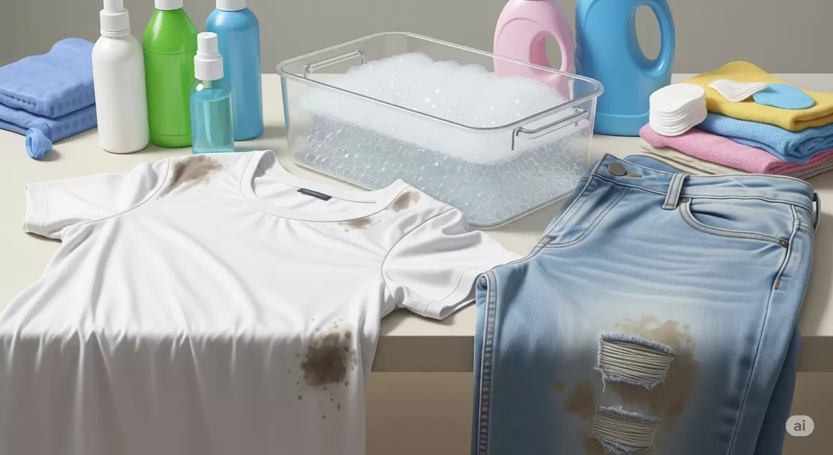 Как спасти любимую одежду от неприятных пятен: простые хитрости