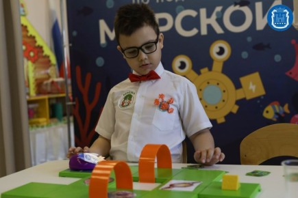 В Гурьевском округе прошёл фестиваль подводной робототехники «Морской конёк» среди дошкольников