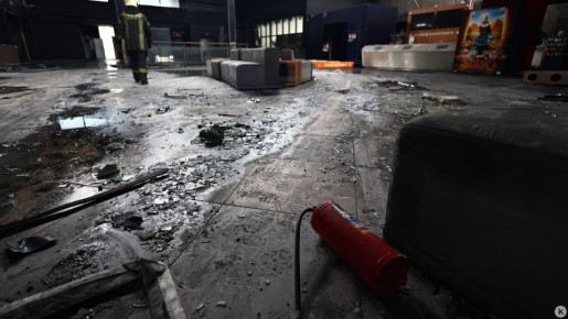 Во время пожара в «Гианте» сгорел планетарий