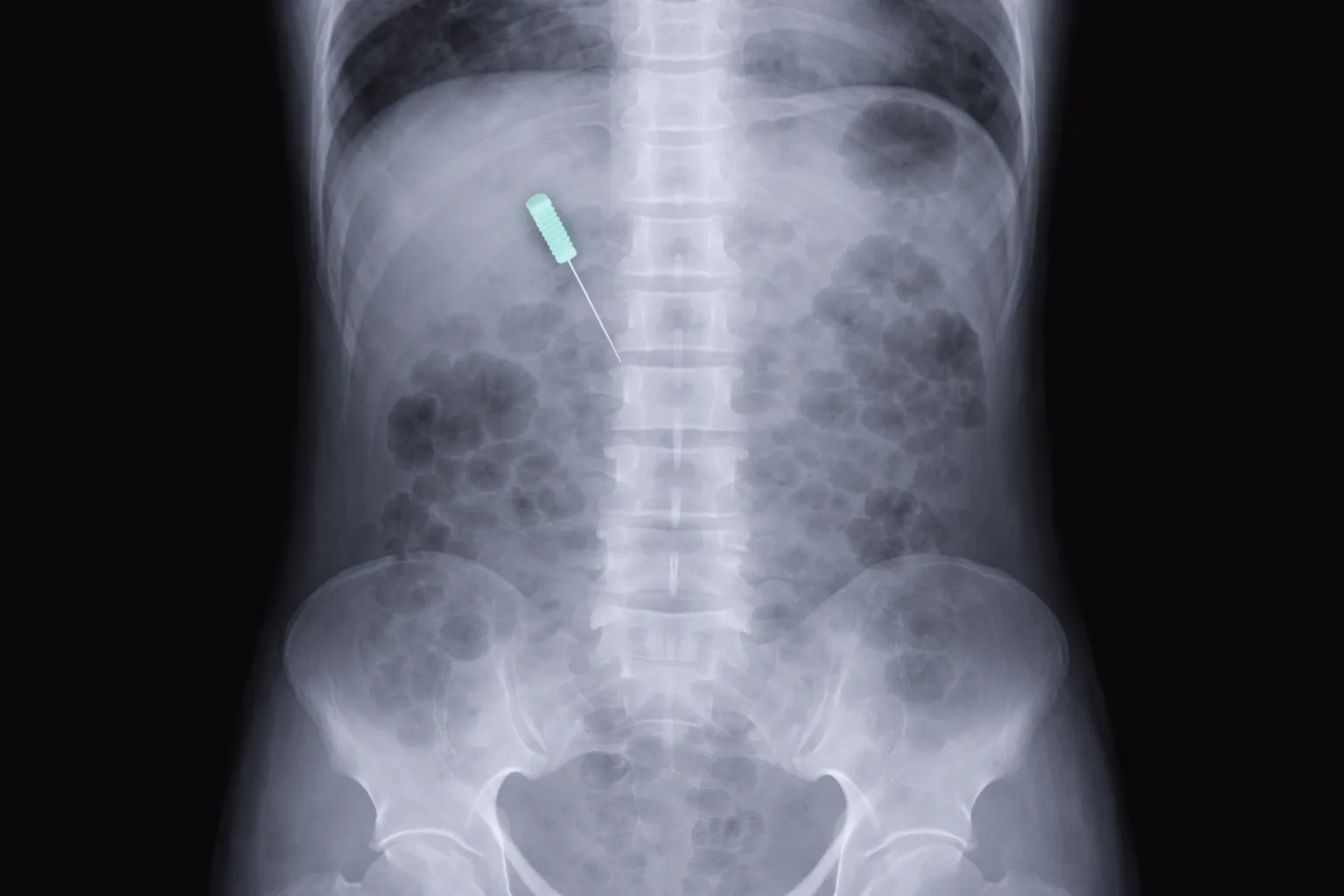 В Петрозаводске стоматолог потерял иглу в желудке девятилетней девочки