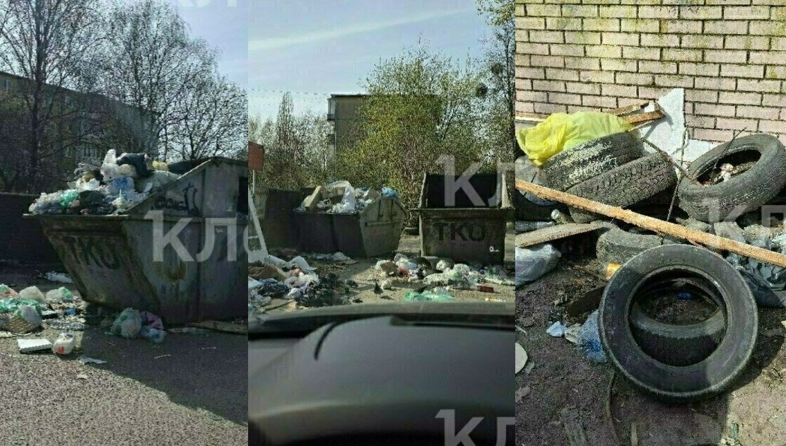 На калининградских улицах вновь замечены переполненные отходами контейнеры На калининградских улицах вновь замечены переполненные отходами контейнеры