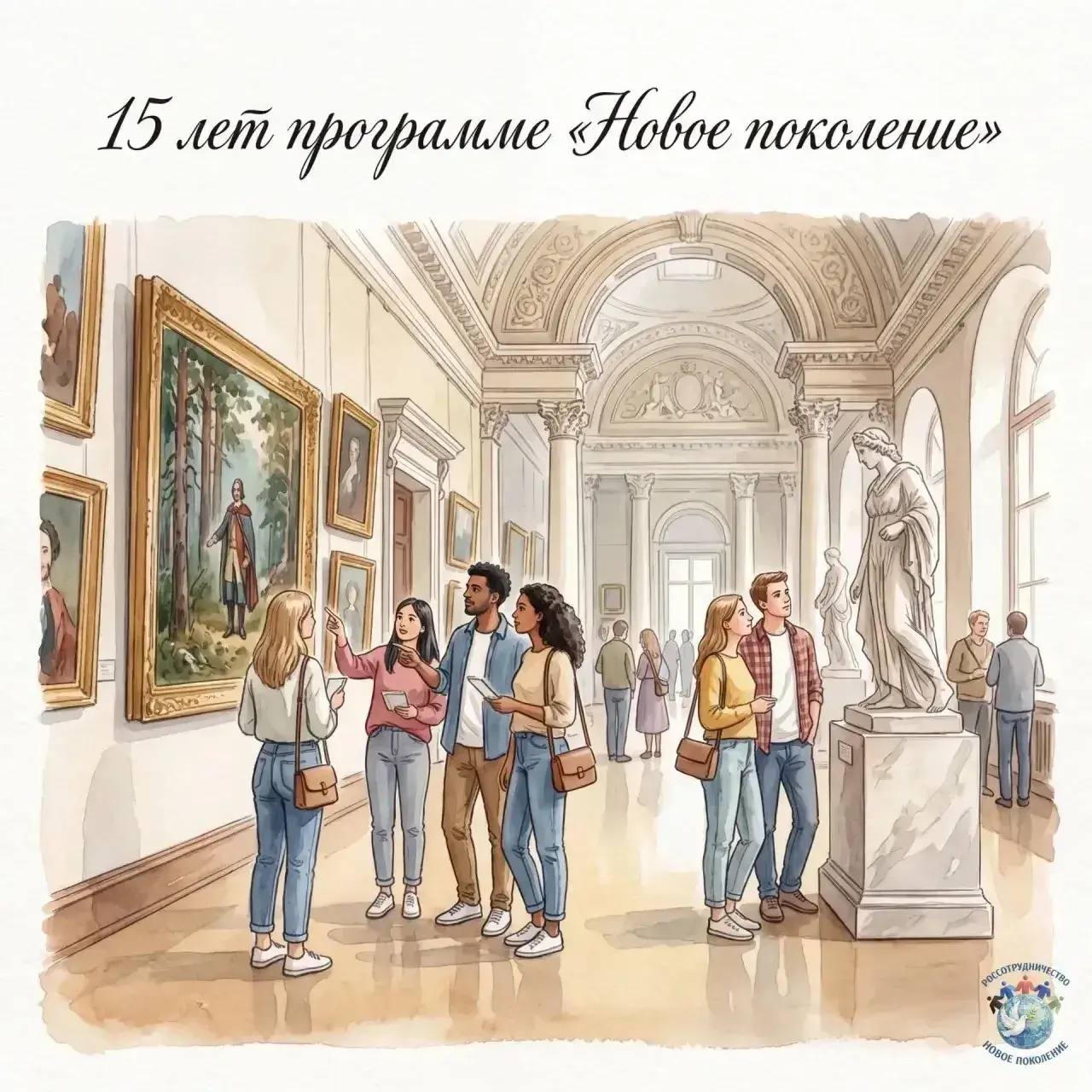 Флагманскому молодёжному проекту Россотрудничества – программе «Новое поколение» – в 2026 году исполняется 15 лет! Флагманскому молодёжному проекту Россотрудничества – программе «Новое поколение» – в 2026 году исполняется 15 лет!