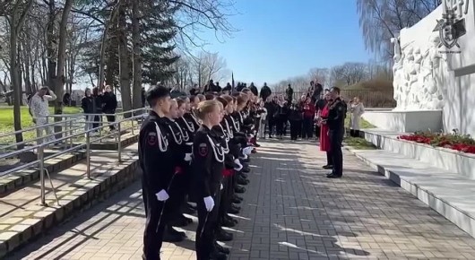 Военные следователи Балтийского флота приняли участие в приведении кадет к торжественной клятве