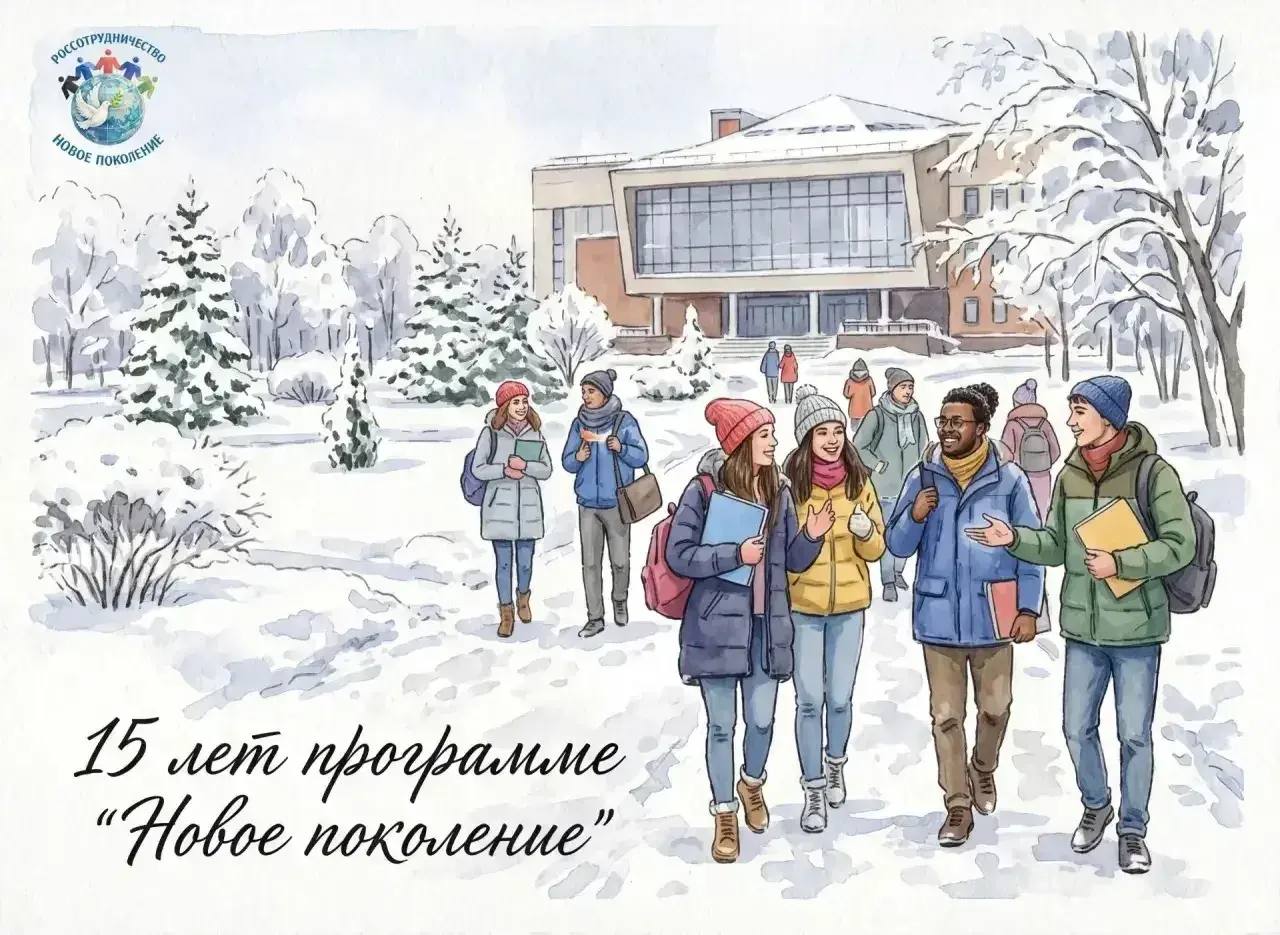 Флагманскому молодёжному проекту Россотрудничества – программе «Новое поколение» – в 2026 году исполняется 15 лет! Флагманскому молодёжному проекту Россотрудничества – программе «Новое поколение» – в 2026 году исполняется 15 лет!