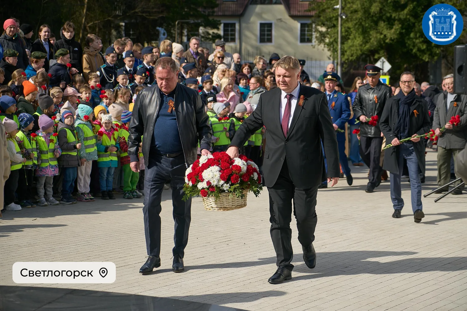 В Светлогорске и Янтарном отметили 81-ю годовщину штурма Раушена и Пальмникена