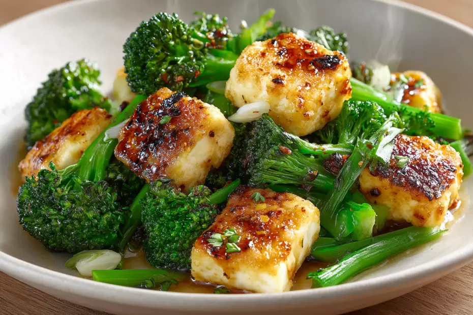 Брокколи и тофу: вкусное и легкое блюдо за 15 минут