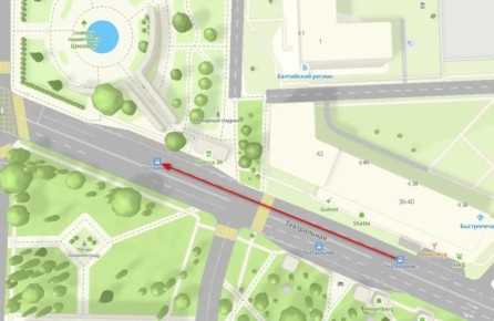 На улице Театральной временно изменят схему остановки автобусов