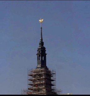 Николай Долгачёв: Владимир Мединский в Калининграде сегодея предложил установить двуглавого орла на шпиль университетской библиотеки в Калининграде