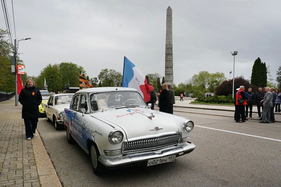 Стартовал автопробег в память о Победе