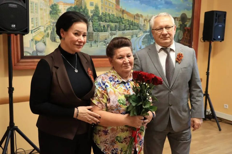 Елена Дятлова: Встретилась с калининградцами, которые своим трудом внесли значительный вклад в развитие нашего города
