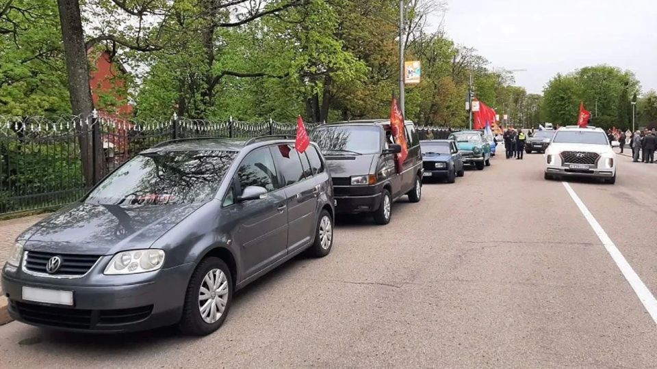 Росавтотранс принял участие в патриотическом автопробеге в Калининградской области