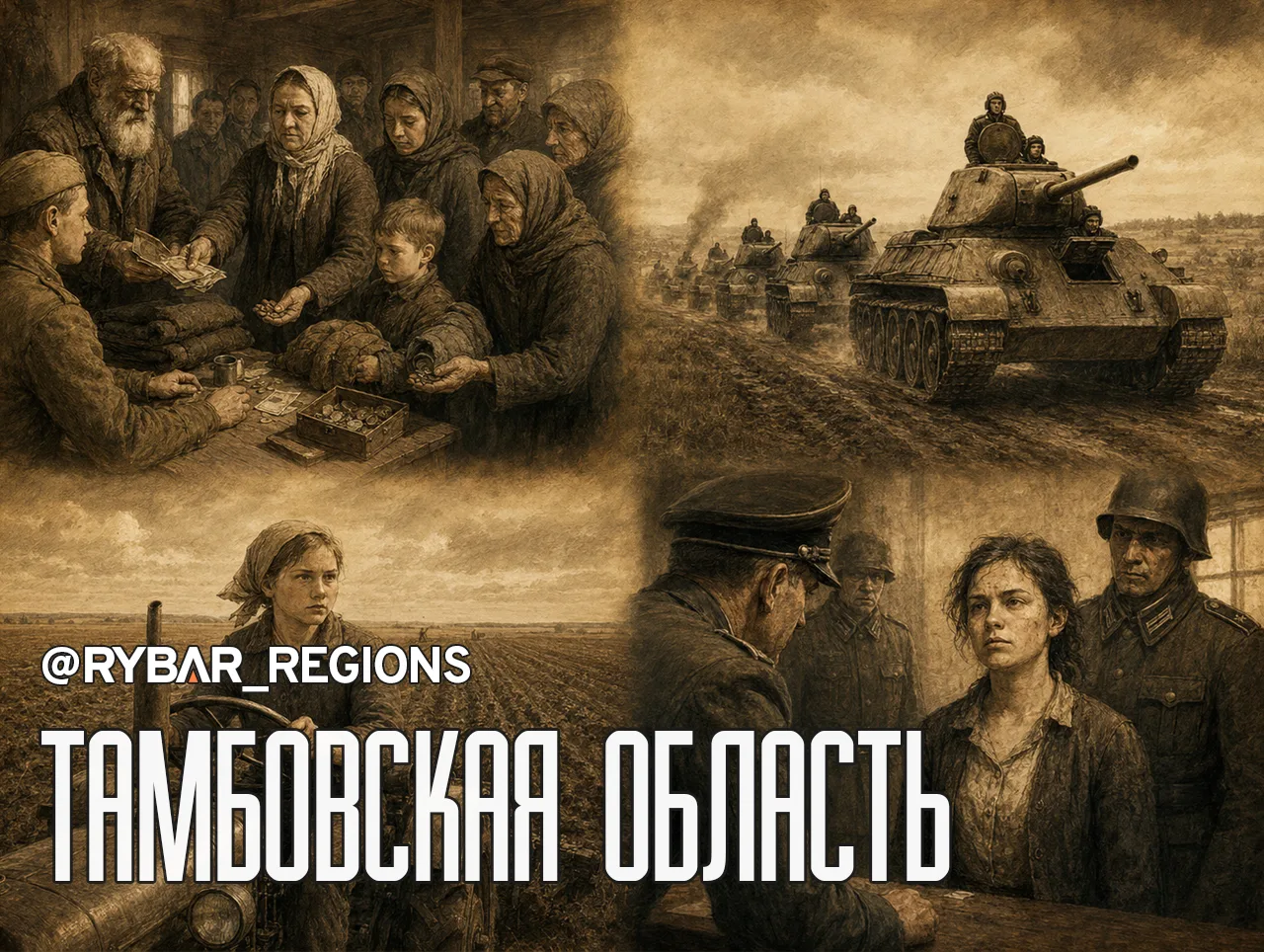 Тамбовская область. Родина Зои и сотен тысяч других героев