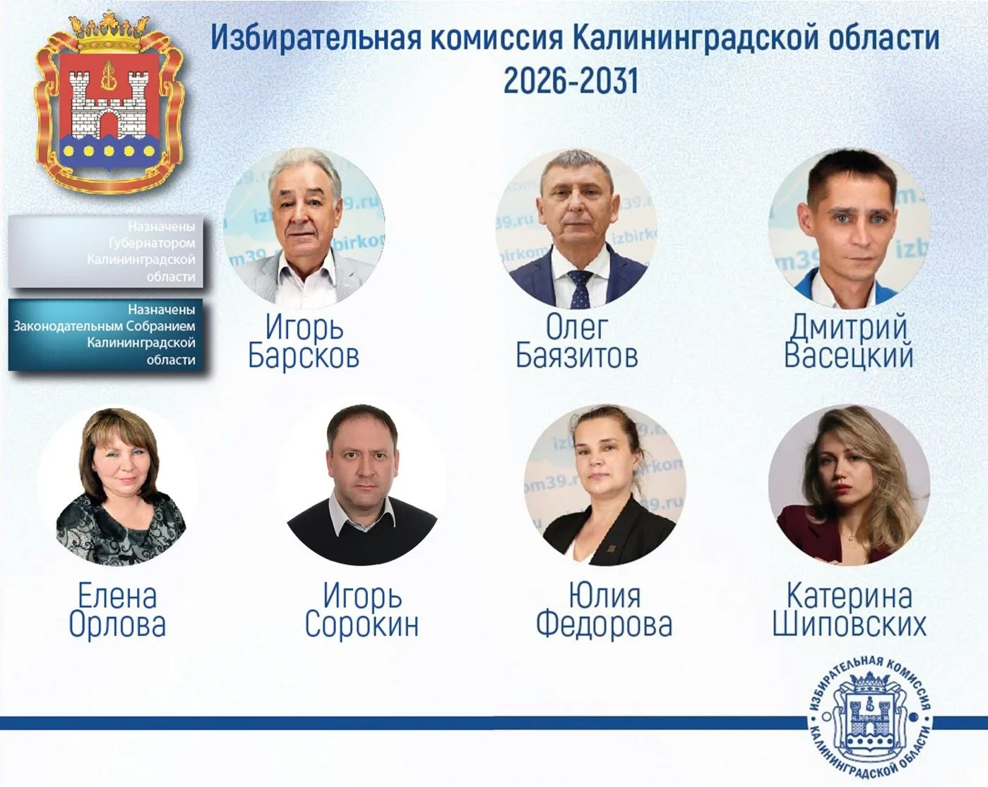 Законодательное Собрание Калининградской области назначило членов регионального Избиркома