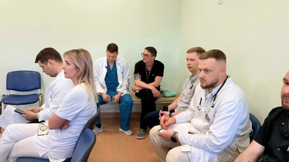 В Детской областной больнице Калининграда отработали приём пострадавших при ЧС В Детской областной больнице Калининграда отработали приём пострадавших при ЧС