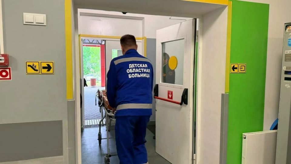 В Детской областной больнице Калининграда отработали приём пострадавших при ЧС