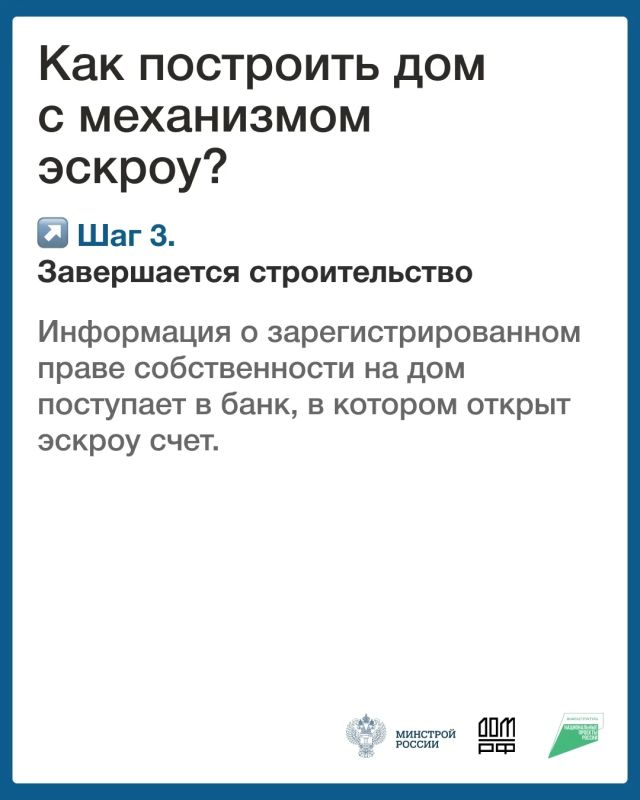 Использование счетов эскроу - безопасный механизм расчетов при строительстве частных домов Использование счетов эскроу - безопасный механизм расчетов при строительстве частных домов