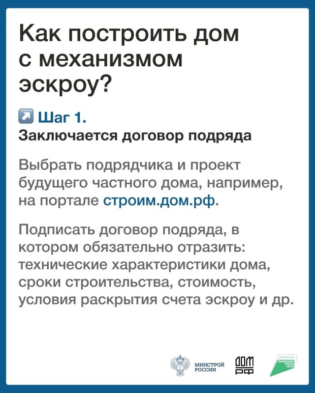 Использование счетов эскроу - безопасный механизм расчетов при строительстве частных домов Использование счетов эскроу - безопасный механизм расчетов при строительстве частных домов
