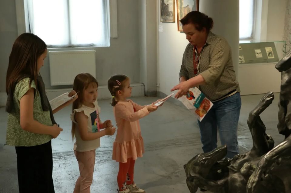 День защиты детей в Музее изобразительных искусств