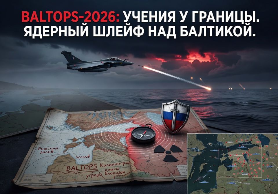 Виталий Киселев: BALTOPS-2026: ядерный оттенок у границ Союзного государства