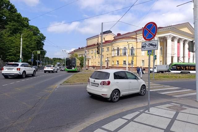 В Калининграде планируют изменить организацию движения на перекрёстке улицы Театральной и проспекта Мира
