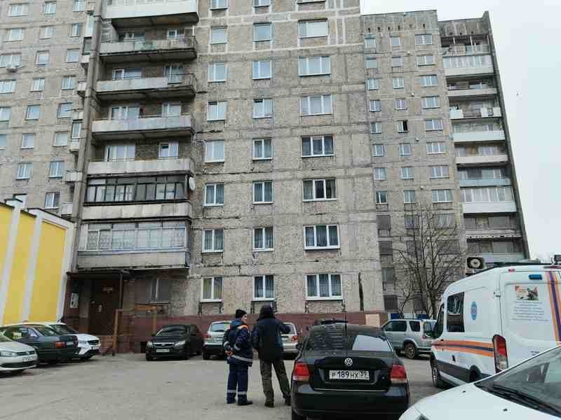 В восставшем доме в Калининграде всё ещё остаются жильцы