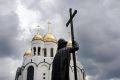 Алексей Беспрозванных: Светлый, хороший день. Открыли вместе со Святейшим Патриархом Московским и всея Руси Кириллом памятник равноапостольному князю Владимиру, устроителю и собирателю Руси