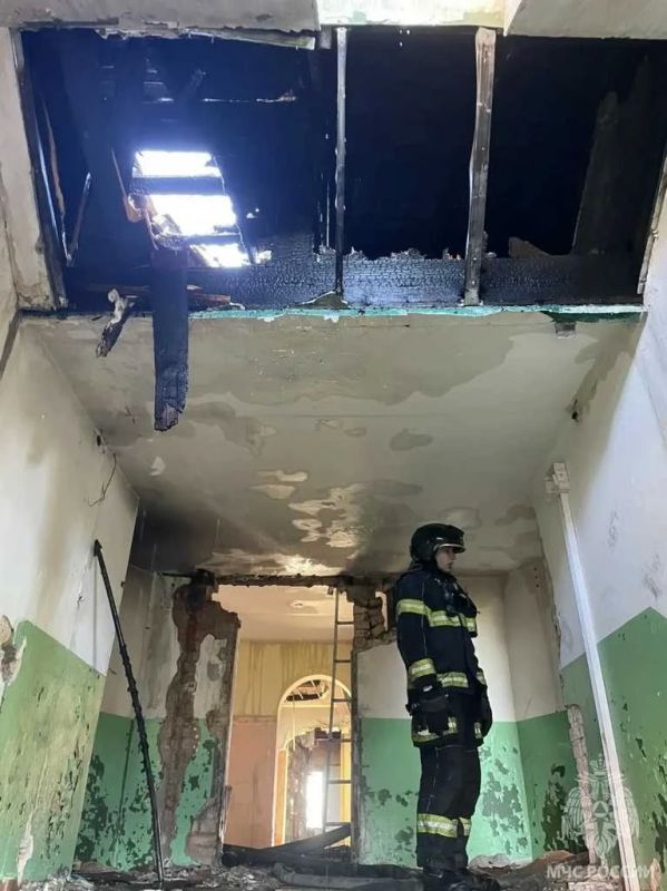 Немецкий дом в Калининграде напомнил о себе огнём Немецкий дом в Калининграде напомнил о себе огнём