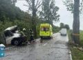 Под Калининградом разбился водитель фургона